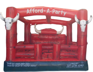 Custom Bull inflatable Add on With SHADE COVER 