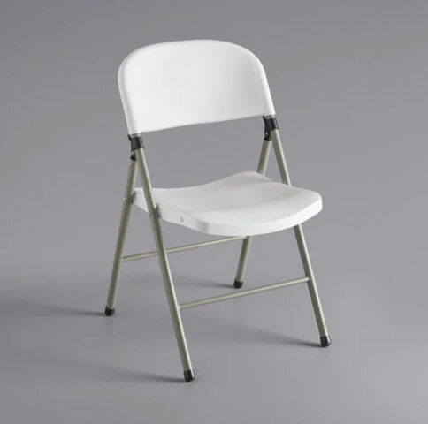 White Folding Chair