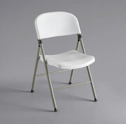 White Folding Chair