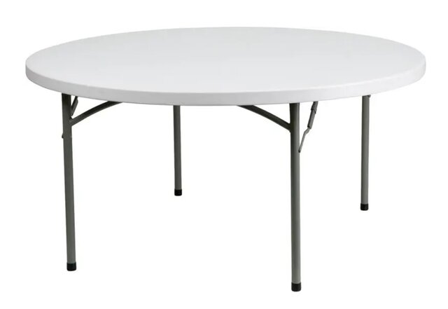 5 Ft Round Table 