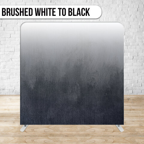 Brushed White to Black