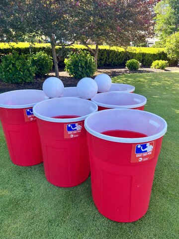 Giant Yard Pong
