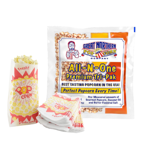 Popcorn Concessions 25 Servings Kit