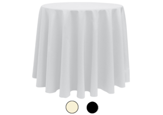 108' Round Polyester Tablecloths