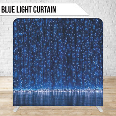 Blue Light Curtain Backdrop