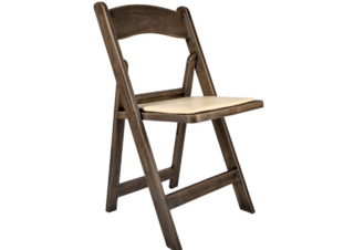 Fruitwood Resin Folding Chairs