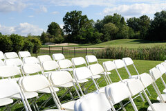 Table and Chair Set Up 