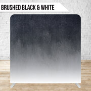 Brushed Black and White Backdrop
