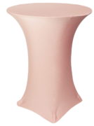 Cocktail Table Spandex Table Cover - Blush/Rose