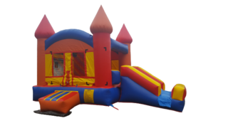 (R-1) Bounce House with a Slide