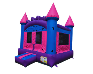 Pink Castle Bounce House