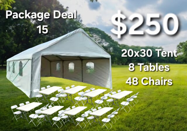 20x30 Tent Package Deal 15