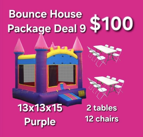 Bounce House Package Deal 9