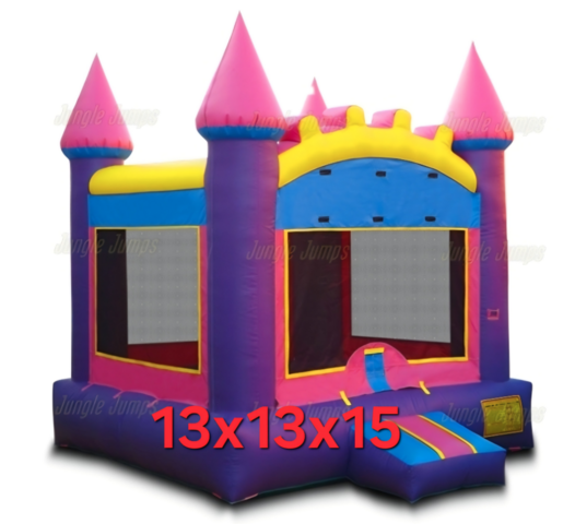 13ft x 13ft Dry Purple Bounce House