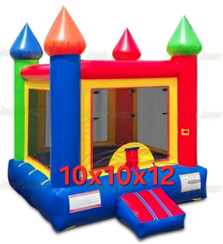 10ft x 10ft Dry Multi-Color Bounce House