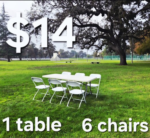 Table and Chair Package 1