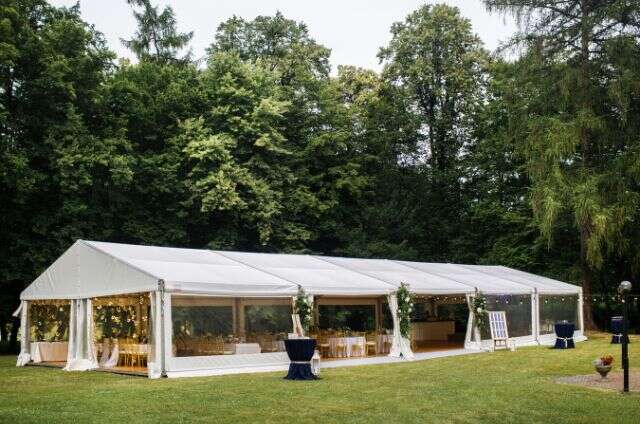 Beautiful Wedding Tent Rental