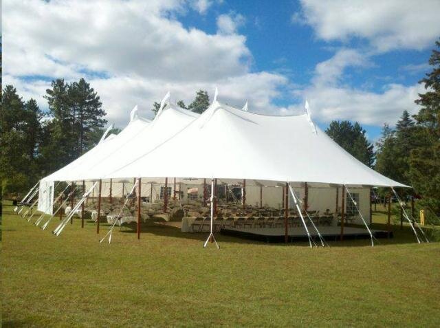 59' x 79' Sailcloth Tent
