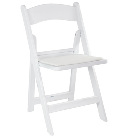 Resin Chair - White