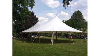 43' x 63' Sailcloth Tent