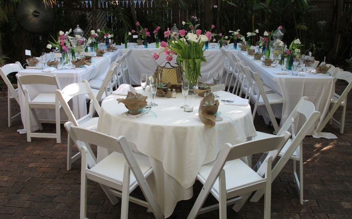Small Round Table Los Angeles Party Rentals