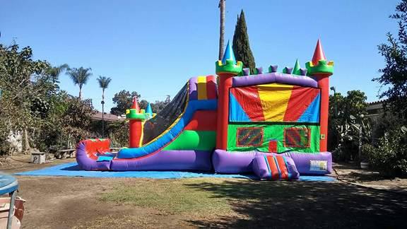 Combo jumper with Slide Rental Los Angeles Combo jumper with Slide Rental Los Angeles