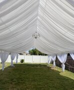 Custom  Full Draped Canopy 4x20x8 