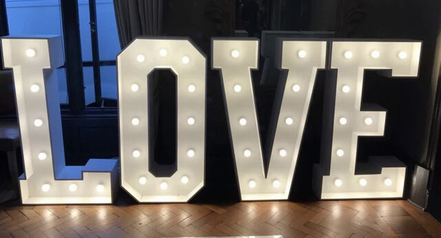 LOVE Marquee Lights 5ft
