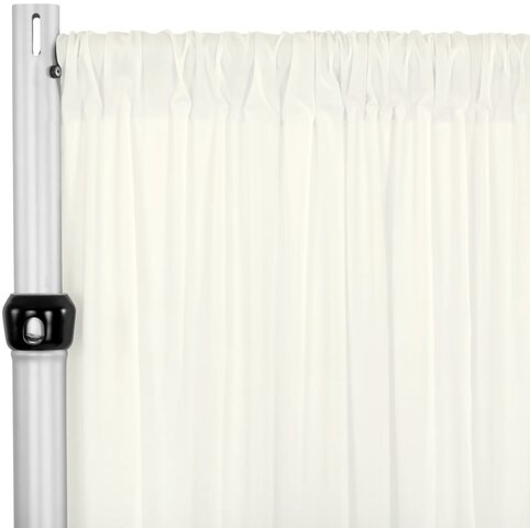 Ivory 10x10 Pipe and Draping 