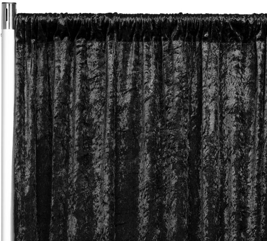 12x10 velvet pipe and drape