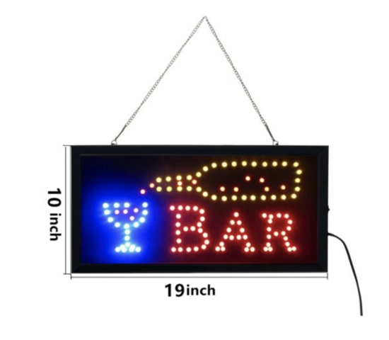 Light up Bar sign