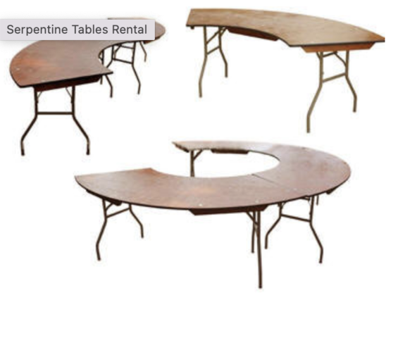 Serpentine Table 