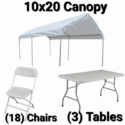 Tent Canopy Package 1