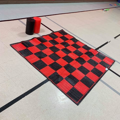 Jumbo Checkers Game