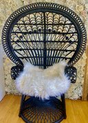 Black Peacock  Chair