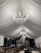 20x40 Draped framed tent 