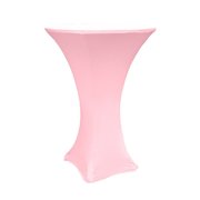 Pink Spandex 30in Cocktail Table Cover