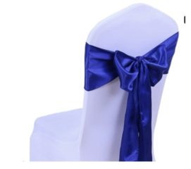 Royal Blue Chair Sash