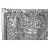 Silver Sequin Backdrop Rental