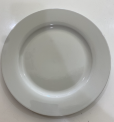 Traditional White Dinner Plate