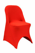 Red Spandex Chair Cover 