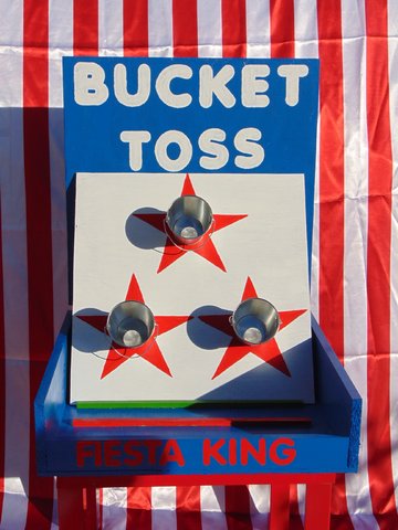 Bucket Toss Game
