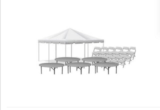 20x20 Tent Bundle (round tables)