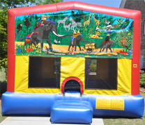 Jungle Fun Bounce House (Large)