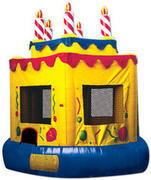 Birthday Cake Bounce House (Large)