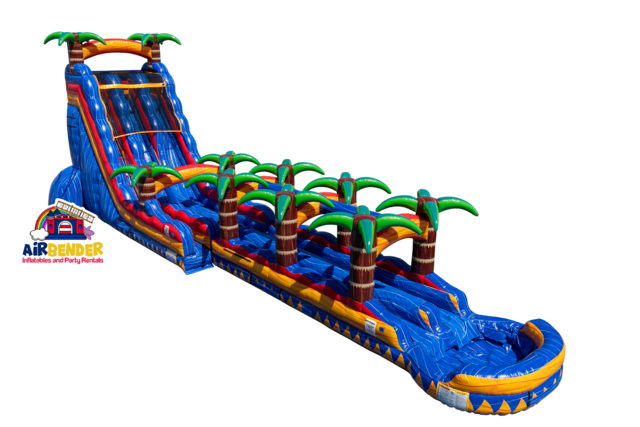 27ft Tropical Inferno with Slip and Slide (WET) (Coming Soon 2026)