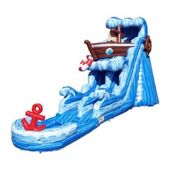 20Ft Sail and Splash Slide with Pool (WET)