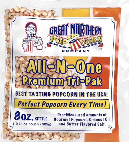 Extra popcorn packet