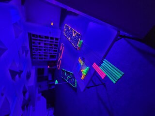 Blacklight 3-Hole Putt Putt Golf