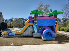 Surfs Up Combo Bounce House and Slide (Wet or Dry)